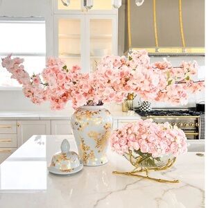 NWOT EXTRA LONG CHERRY BLOSSOM STEM EXTRA FULL. Artificial Cherry Blossom